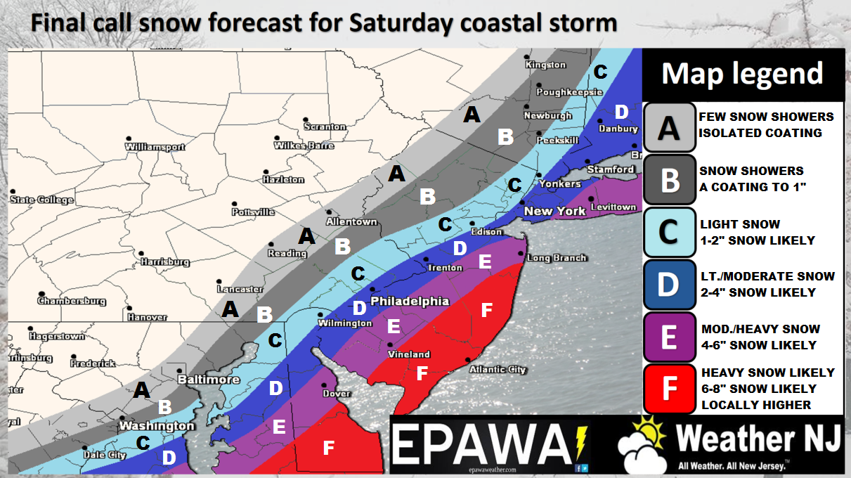 updated snow map