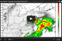 Sept 25: Thursday NJ Forecast Video