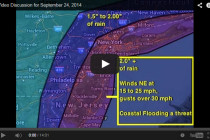 Sept 24: Coastal Storm Analysis Video