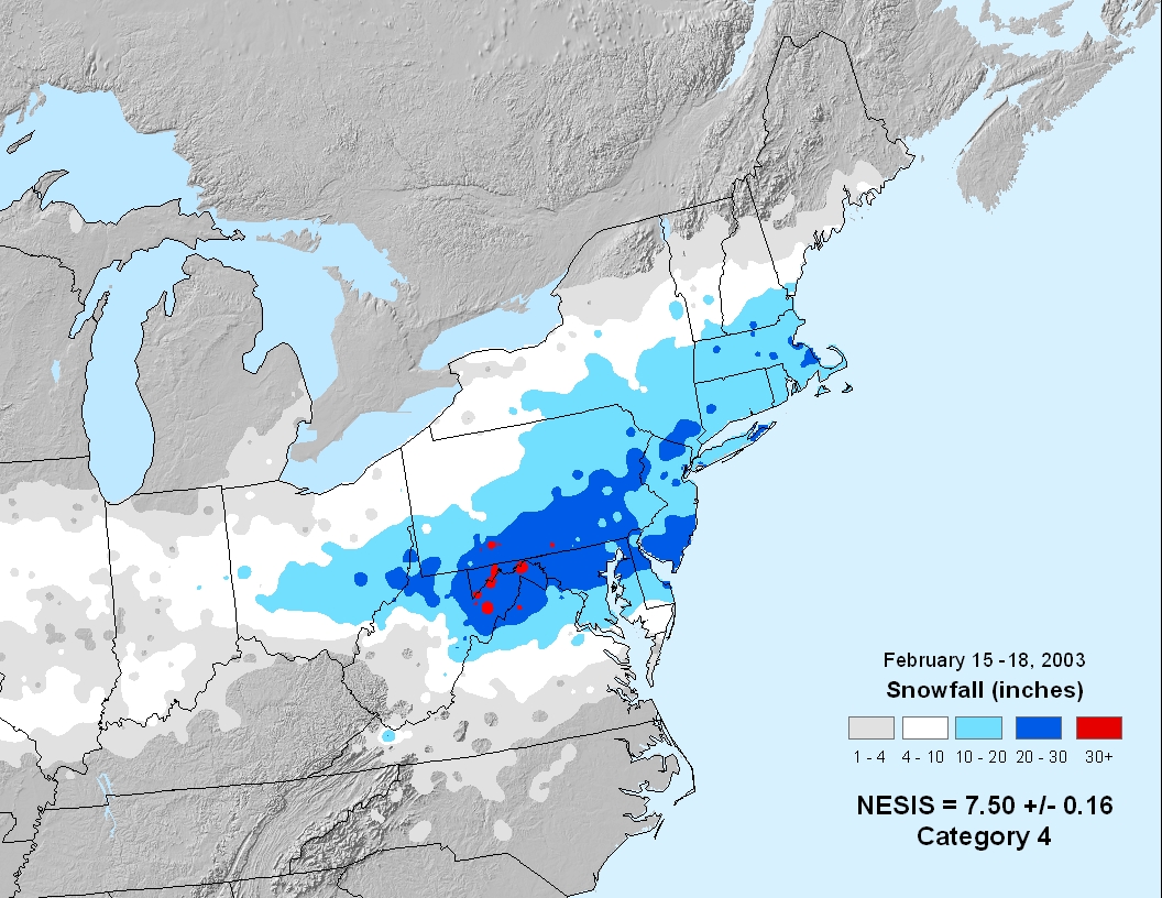 February 16 2003 new jersey snow storm