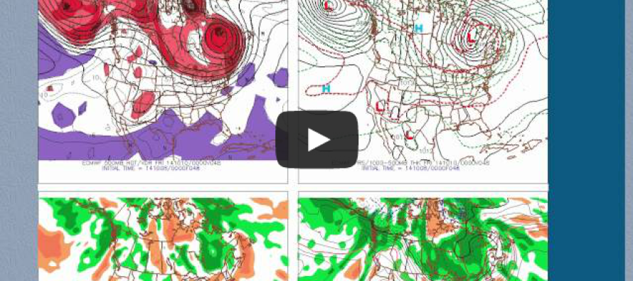 Oct 8: Wednesday NJ Forecast Video