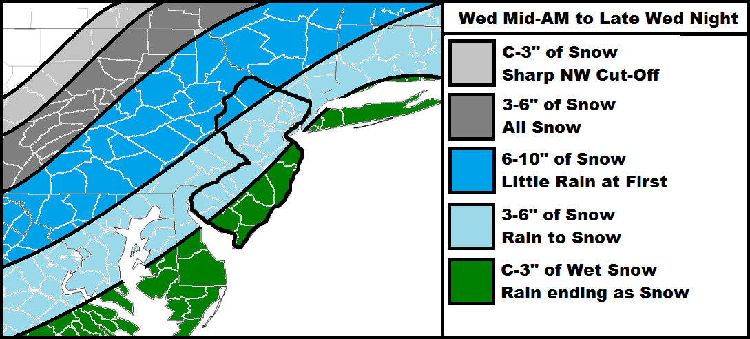second call snow map for new jersey before thanksgiving