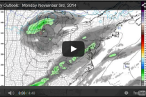 Nov 3: Monday NJ Forecast Video