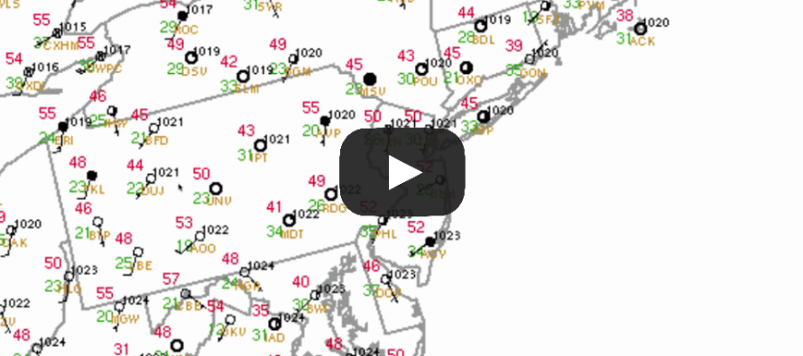 Nov 4: Tuesday NJ Forecast Video