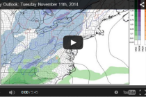 Nov 12: Wednesday NJ Forecast Video