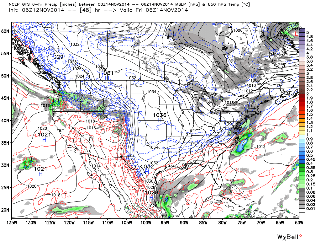 upgraded gfs showing possible snow on Thursday night - Friday morning