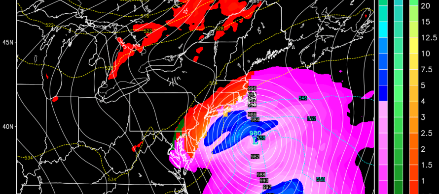 Jan 20: Major Snow Storm Signal for Weekend