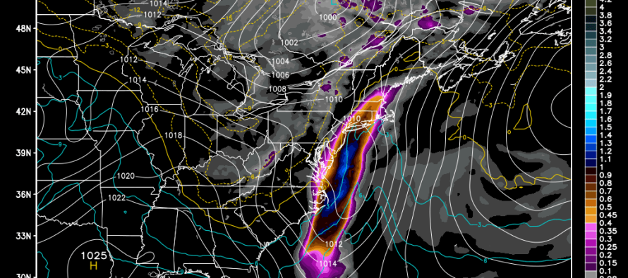 Jan 15: Coastal Rain Storm Detected!