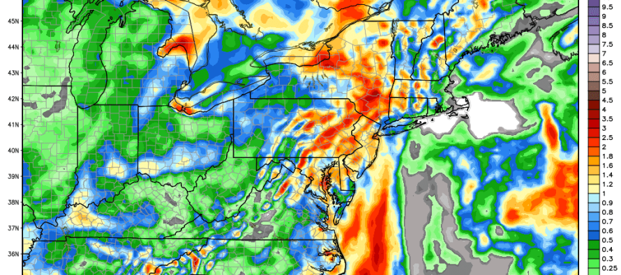 Aug 19: Widespread Rainfall Expected