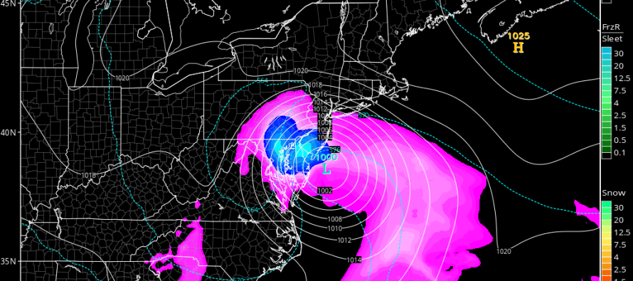 Aug 31: Labor Day Weekend Storm Detected