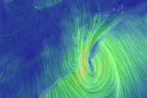 Oct 9: Rain to clear from W to E