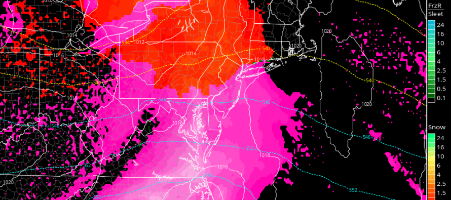 Dec 3: Light Snow Event for NJ Elevations Expected