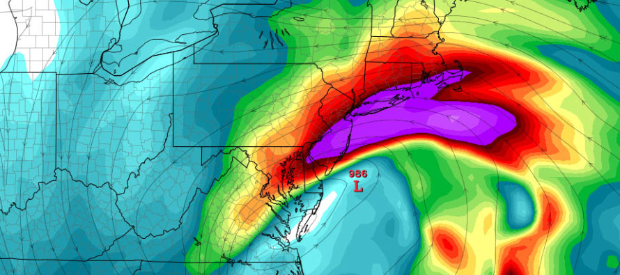 Jan 20: Strong Coastal Storm Detected!