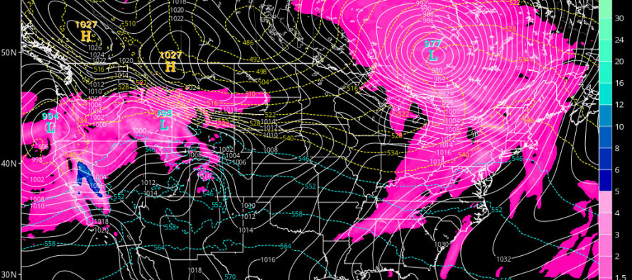 Jan 9: Icing Possible for Points NW