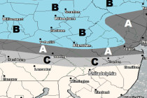 Jan 30: Snow Map for Tomorrow