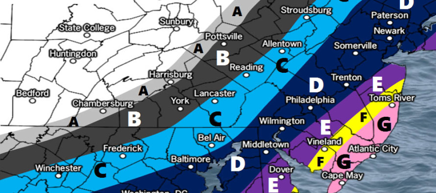 Dec 8: Final Call Snow Map for Saturday