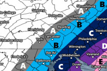 Dec 7: First Call Snow Map for Saturday