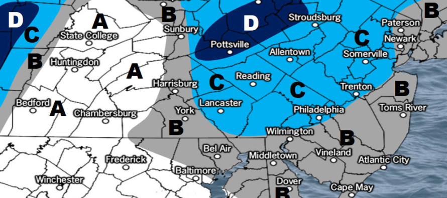 Jan 14: Tues Snow Map and Wed-Thurs Discussion