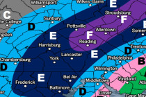 Feb 15: First Call Weekend Snow Map