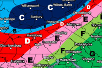 Feb 3: Sunday Weather Impact Map