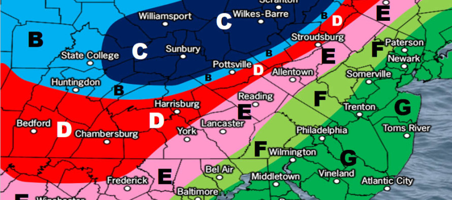 Feb 3: Sunday Weather Impact Map