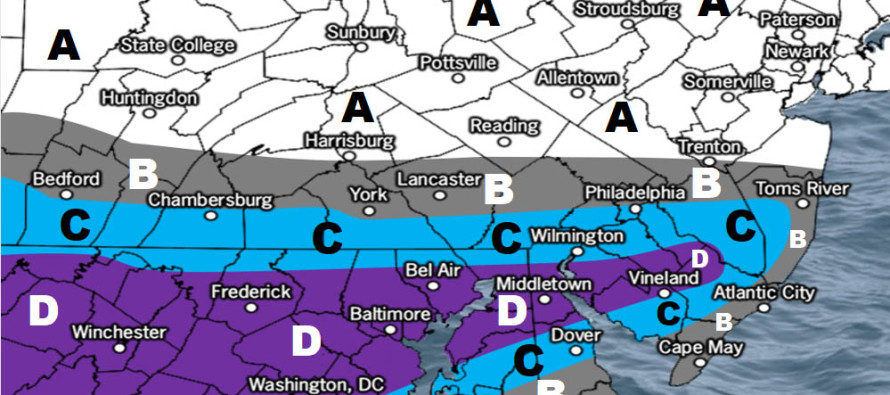 March 18: Snow Targeting New Jersey