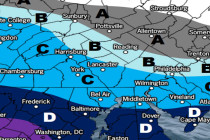 Jan 11: Updated Weekend Snow Map