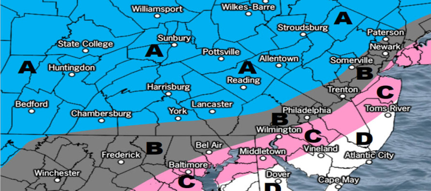 Jan 15: Snow Map for System One