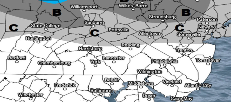 Feb 26: Light Snow Targeting NNJ