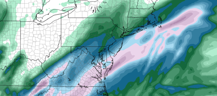 Oct 18: Coastal Storm Developing