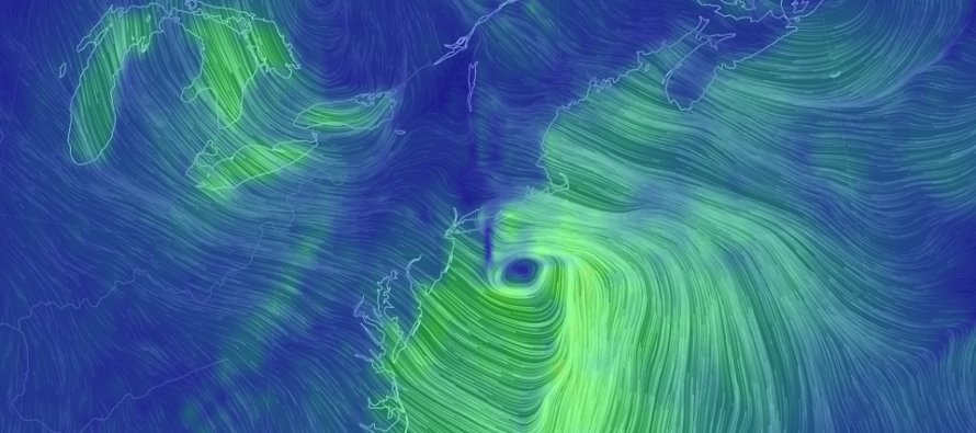 Oct 14: Coastal Storm Developing