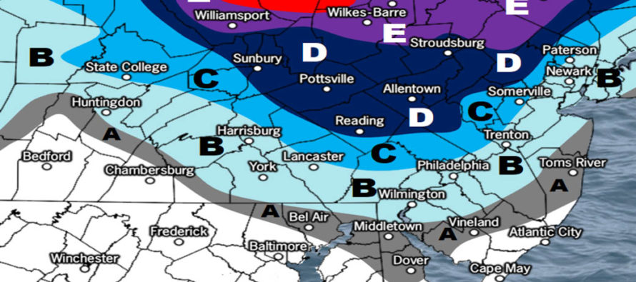 Dec 1: Coastal Snow Storm Incoming