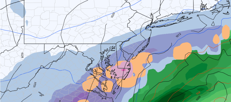 Monday Snow Update