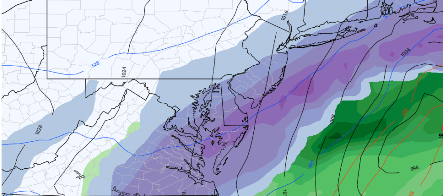 Still Watching Monday for Snow