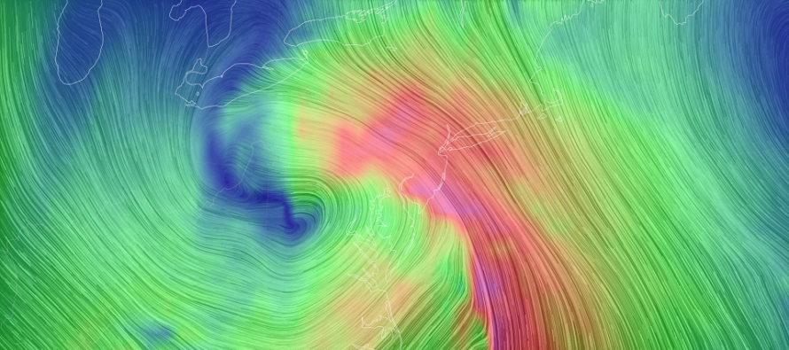 Strong Storm Approaching New Jersey