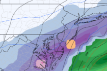 Monday SNJ Snow Chances Increasing