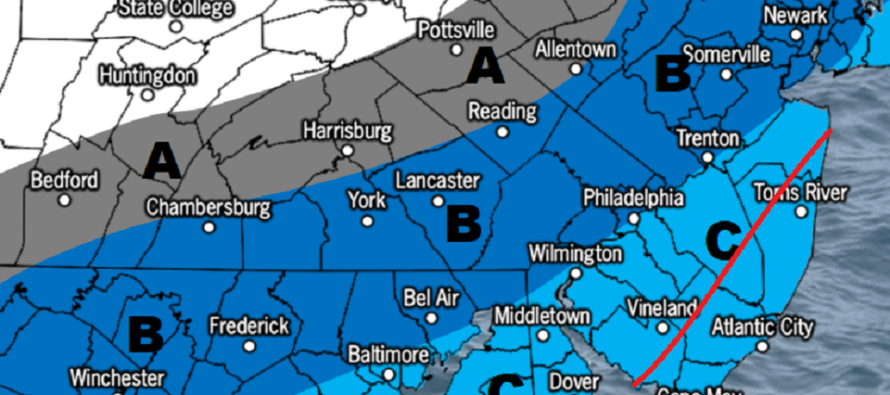 Light Snow Event Developing