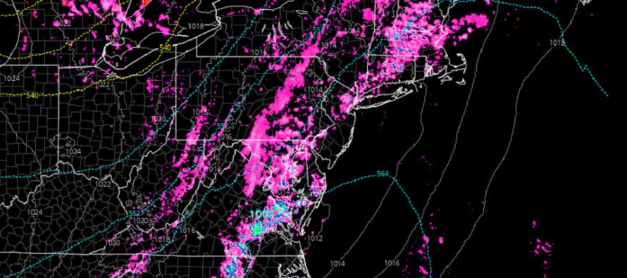 Rain and Thunderstorms Approaching