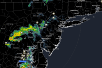 Rain, possibly storms, approaching SNJ