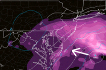 Coastal Storm Intensifying for New Jersey