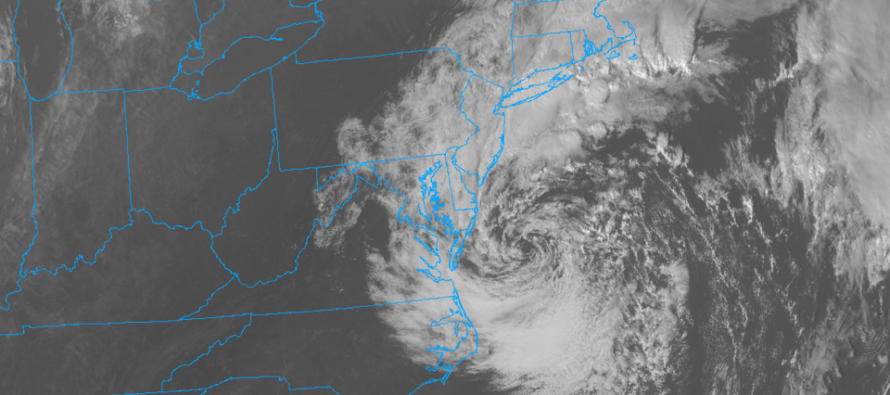 Coastal Storm Departs