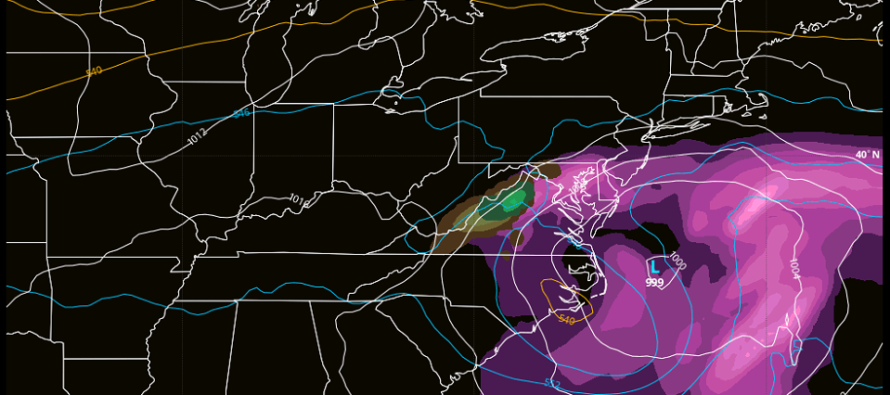 Coastal Storm Detected