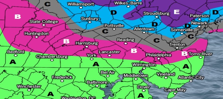 NNJ/CNJ Winter Storm Detected