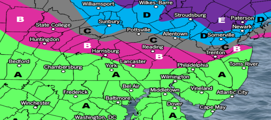 Winter Storm Approaching North Jersey