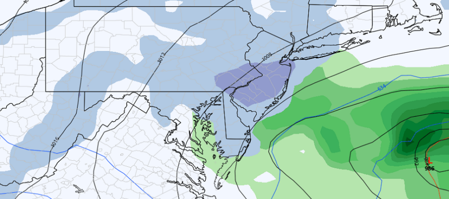 Winter Storm Detected for Friday-Saturday