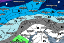 Weekend Snow Map