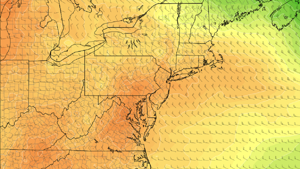 Onshore Flow Pattern to Break