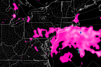 Rain and Wind System Moves Out