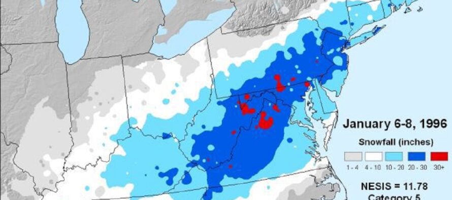 Major New Jersey Snow Storms