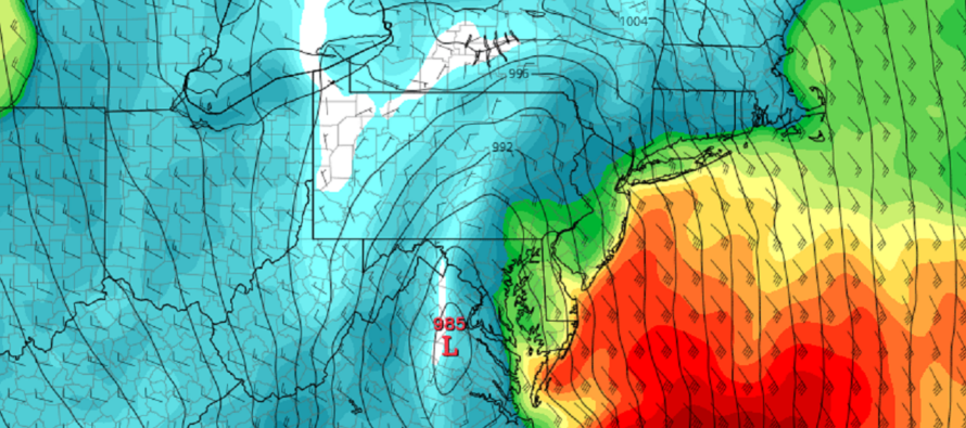 Rainstorm Developing for Sunday-Monday